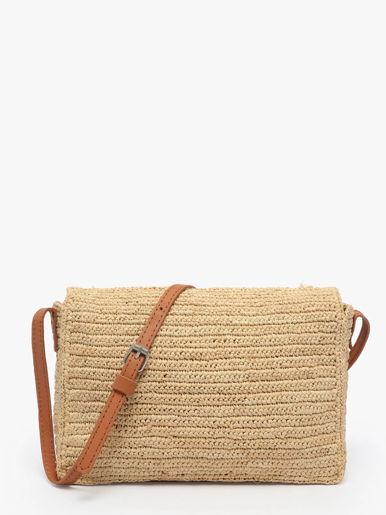 Sac bandoulière L'atelier du crochet raphia LE VOYAGE EN PANIER