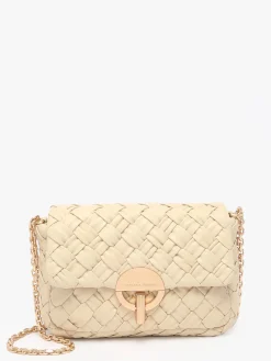Sac bandoulière Moon Tressé cuir VANESSA BRUNO