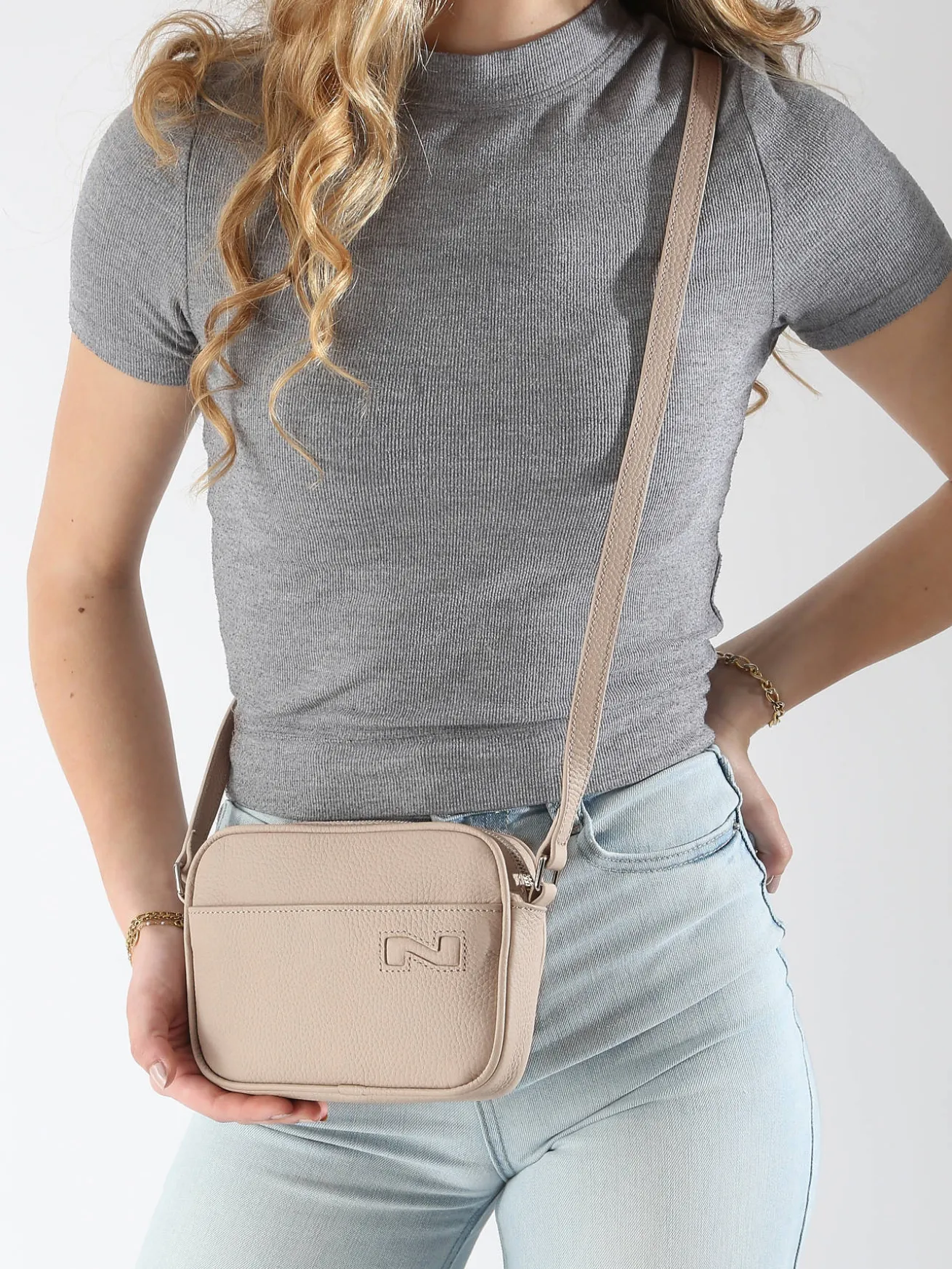Sac bandoulière N city cuir NATHAN BAUME