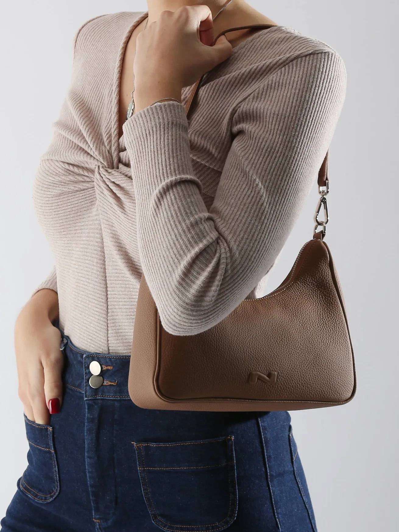 Sac bandoulière N city cuir NATHAN BAUME