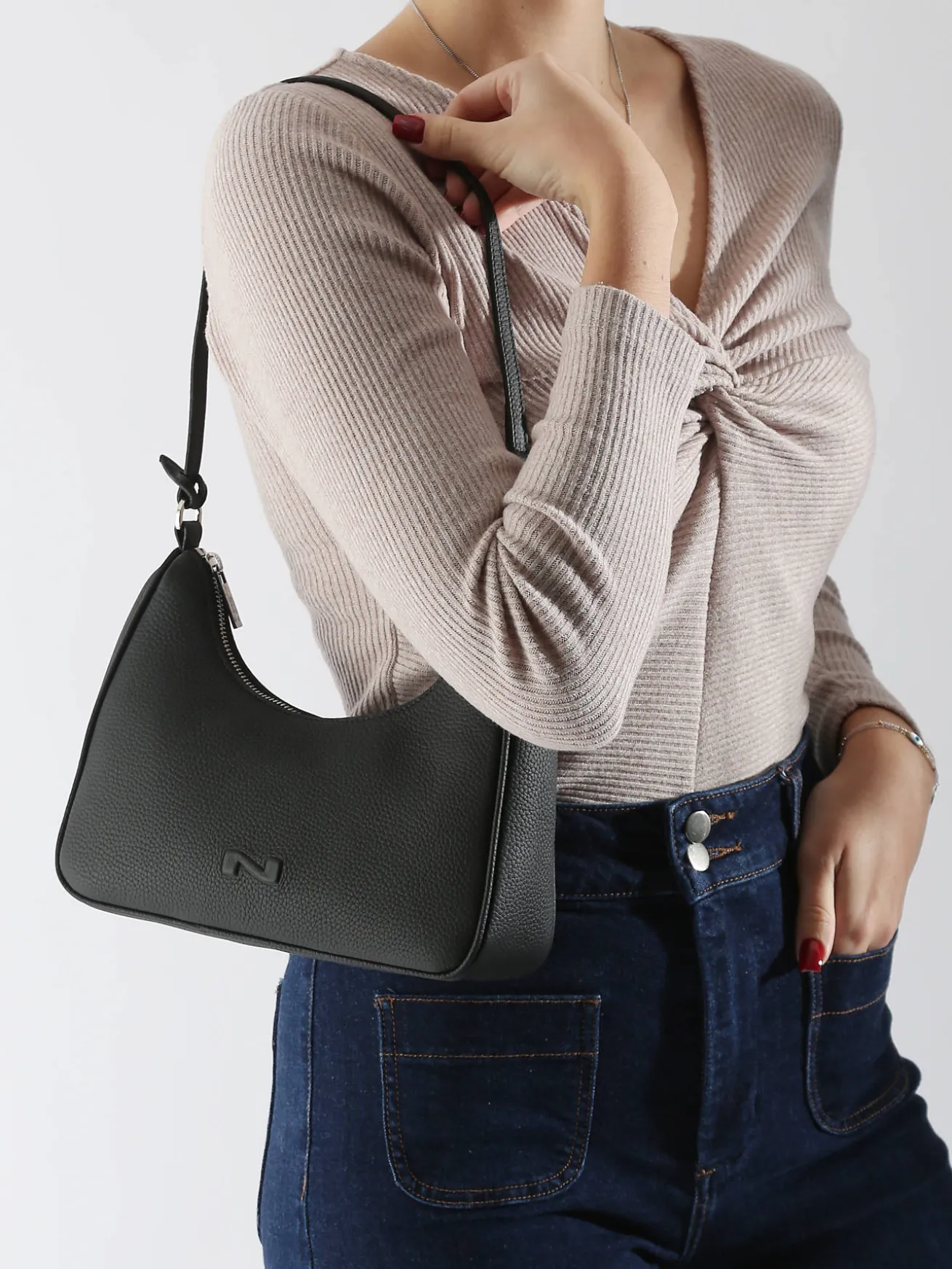 Sac bandoulière N city cuir NATHAN BAUME