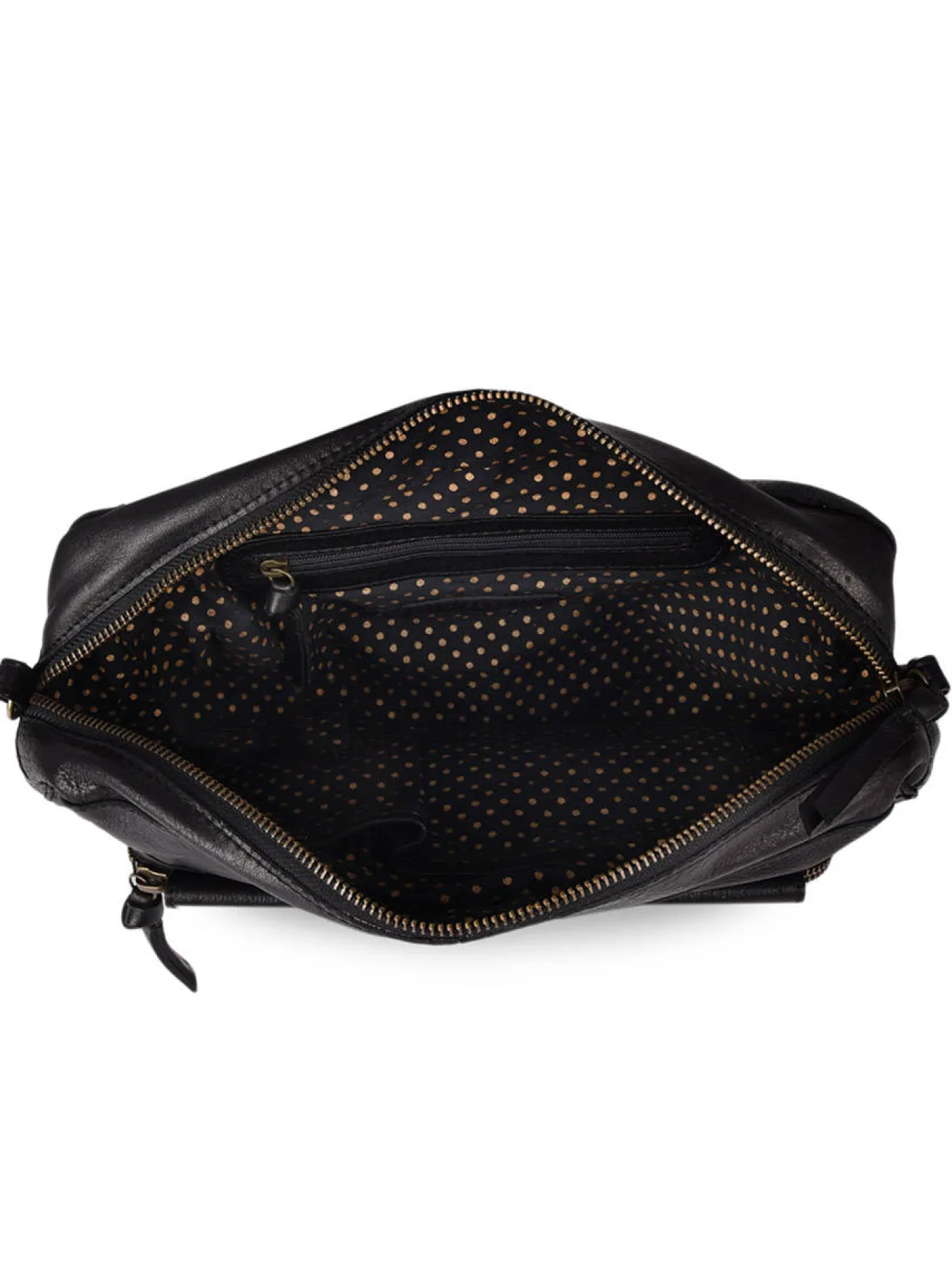 Sac bandoulière Naina cuir PIECES