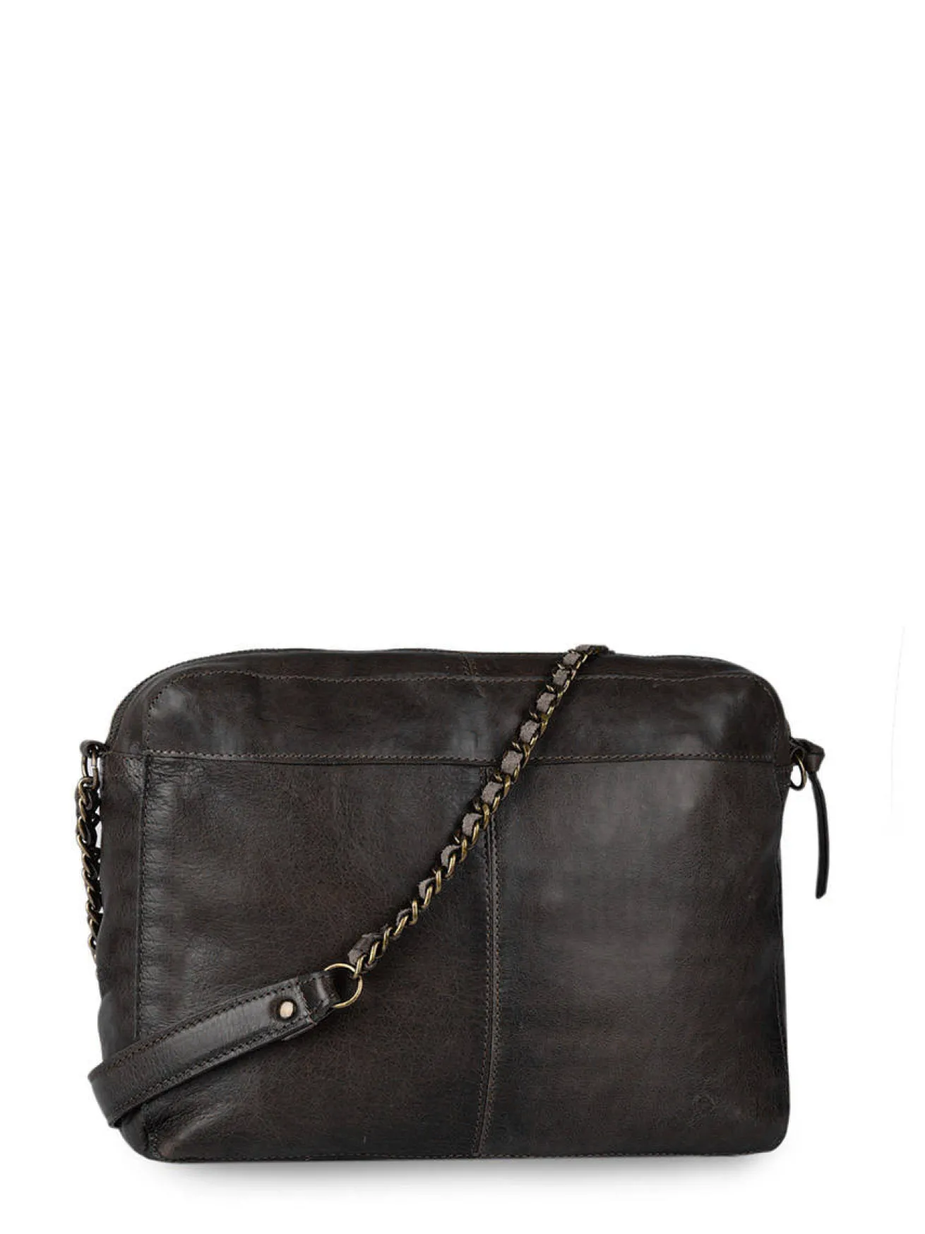 Sac bandoulière Naina cuir PIECES