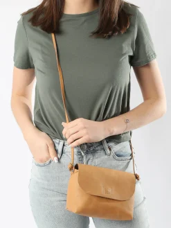 Sac bandoulière Natural cuir BIBA