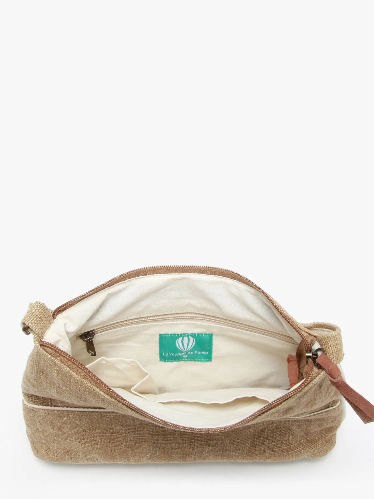 Sac bandoulière Naturel LE VOYAGE EN PANIER