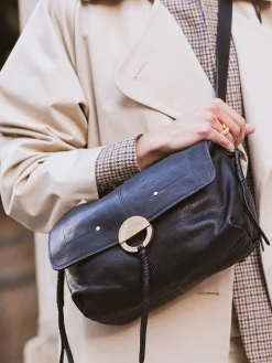 Sac bandoulière Othilia en cuir lisse VANESSA BRUNO