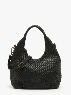 Sac bandoulière Parma cuir BASILIC PEPPER