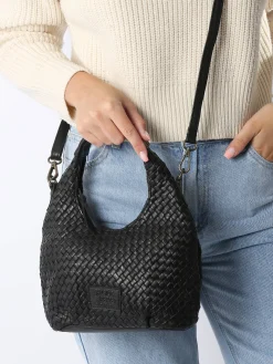 Sac bandoulière Parma cuir BASILIC PEPPER