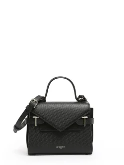 Sac bandoulière S double rabat Emilie cuir LE TANNEUR