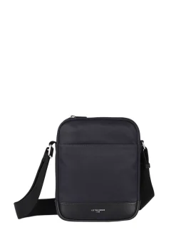 Sac bandoulière S Gaspard cuir et nylon LE TANNEUR
