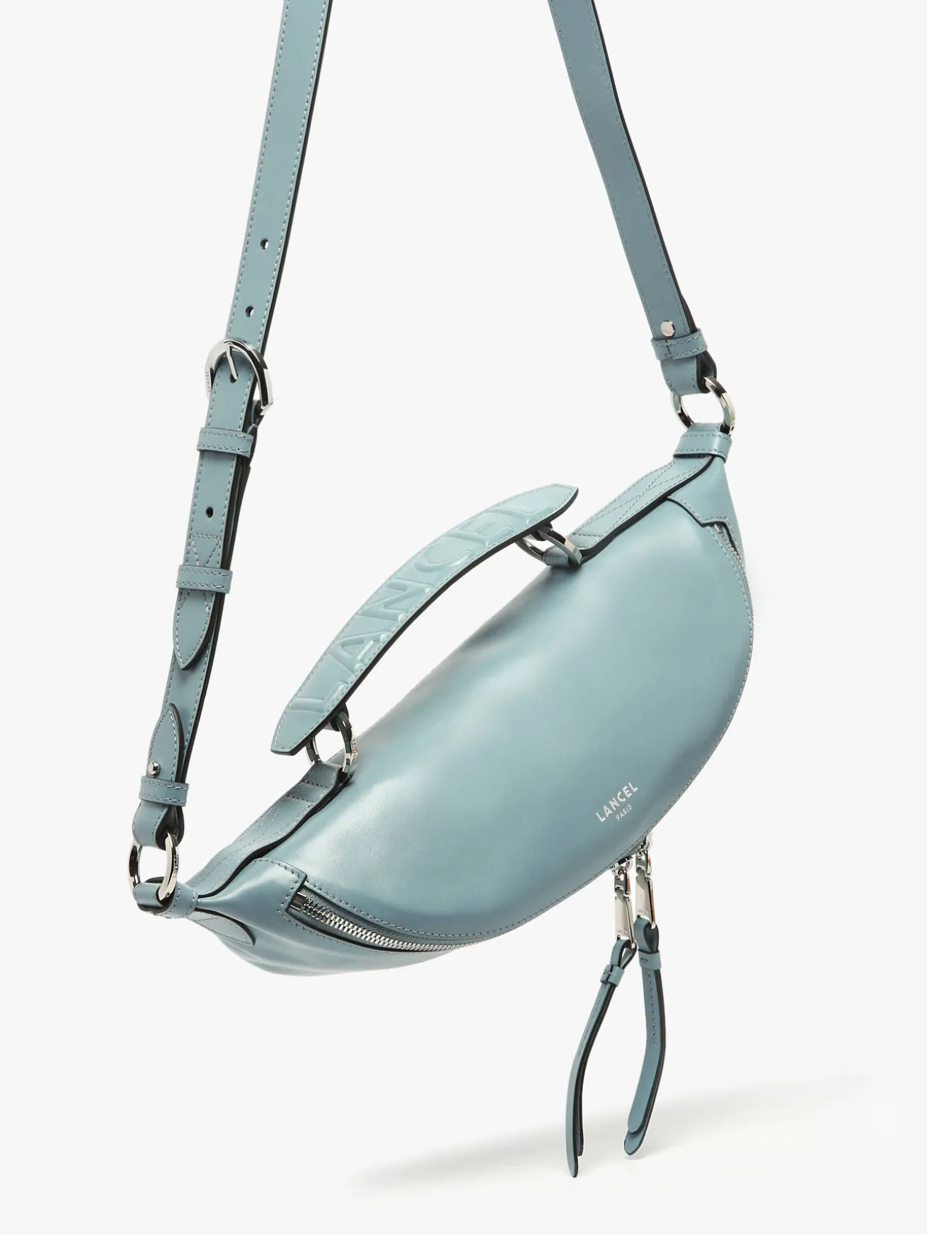 Sac bandoulière S Origami cuir LANCEL