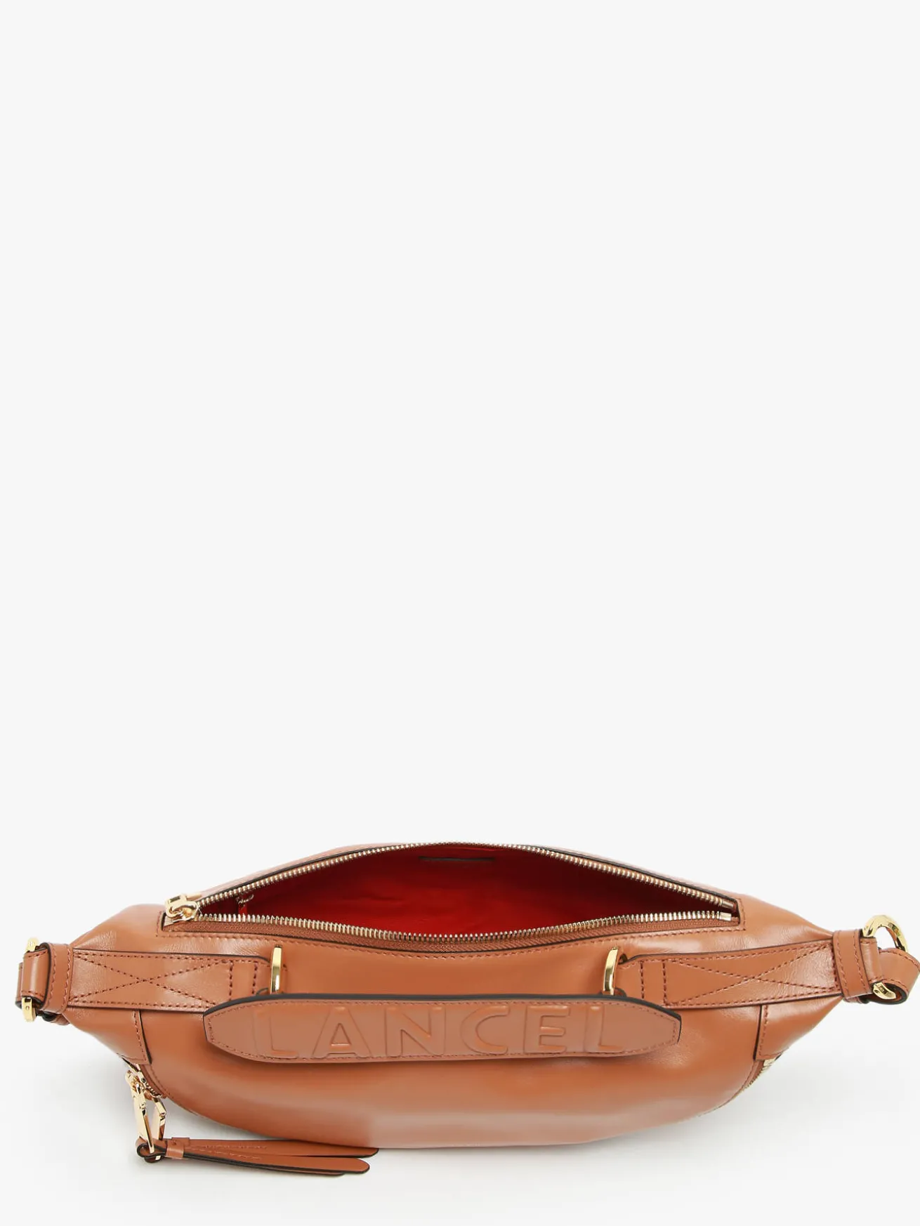 Sac bandoulière S Origami cuir LANCEL