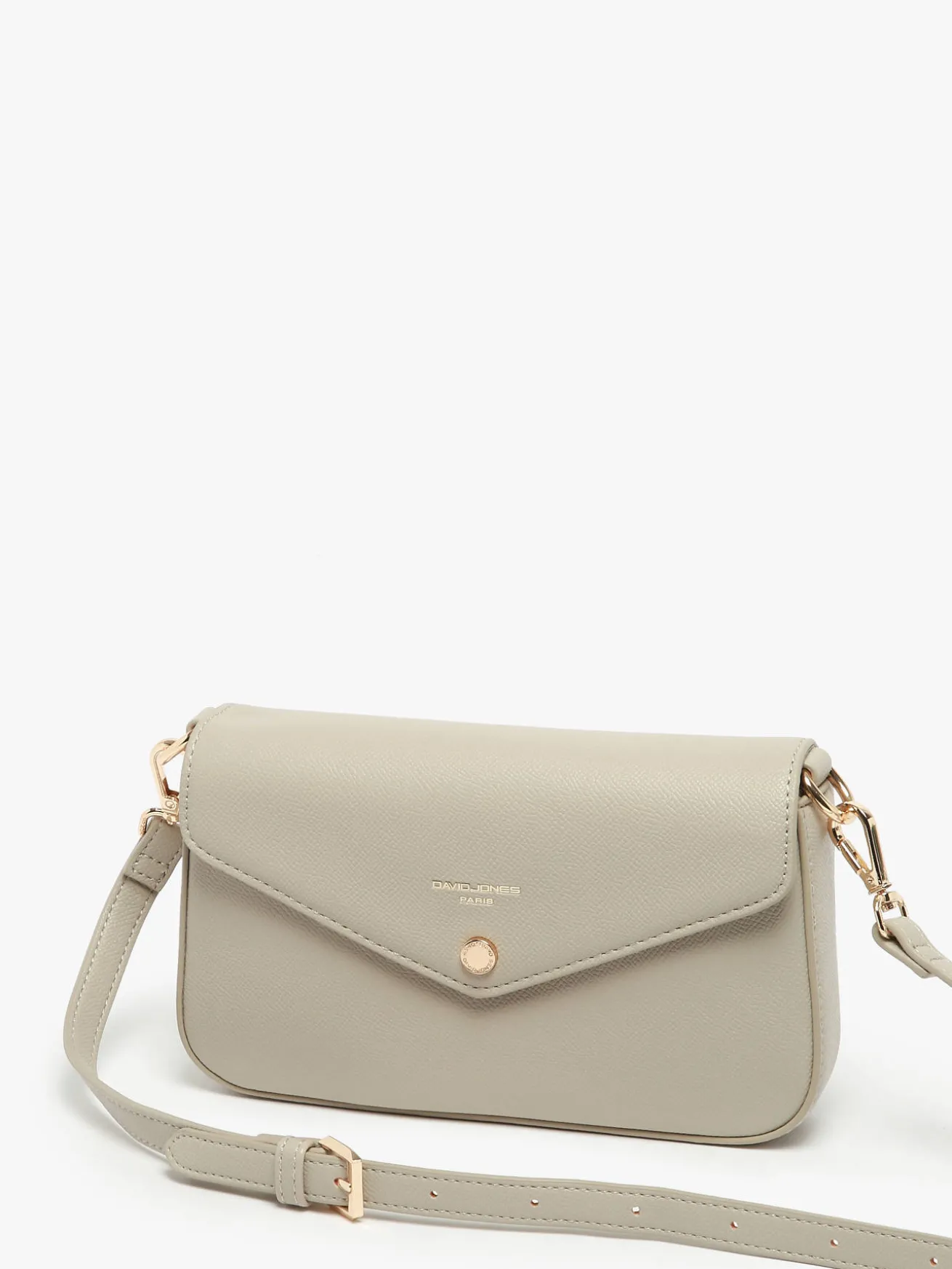 Sac bandoulière Saffiano DAVID JONES