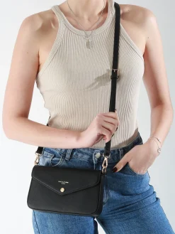 Sac bandoulière Saffiano DAVID JONES