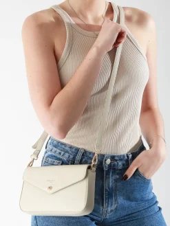 Sac bandoulière Saffiano DAVID JONES
