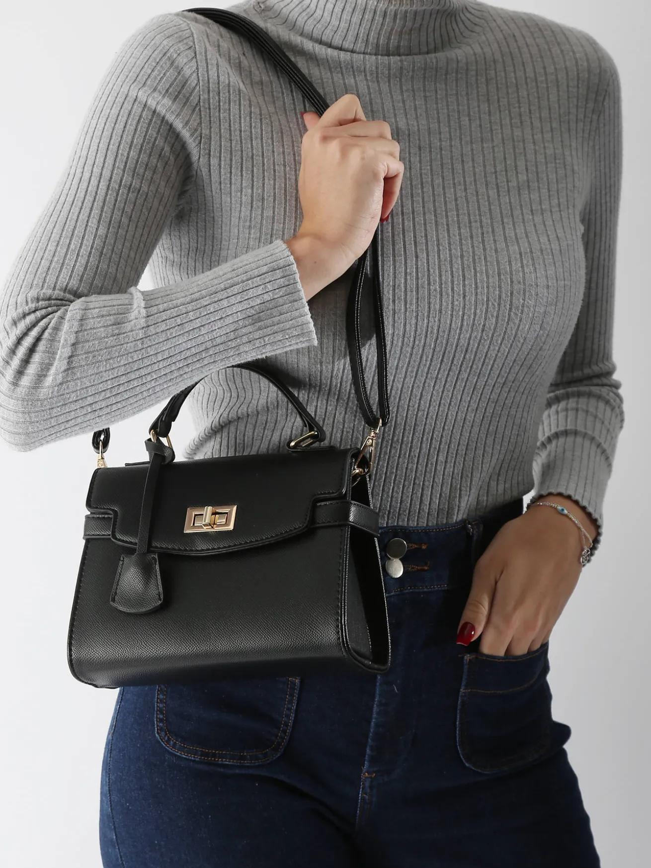 Sac bandoulière Saffiano MINIPRIX