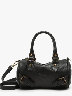 Sac bandoulière Strappy cuir BASILIC PEPPER