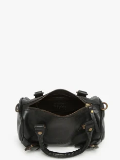 Sac bandoulière Strappy cuir BASILIC PEPPER