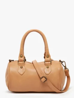Sac bandoulière Strappy cuir BASILIC PEPPER