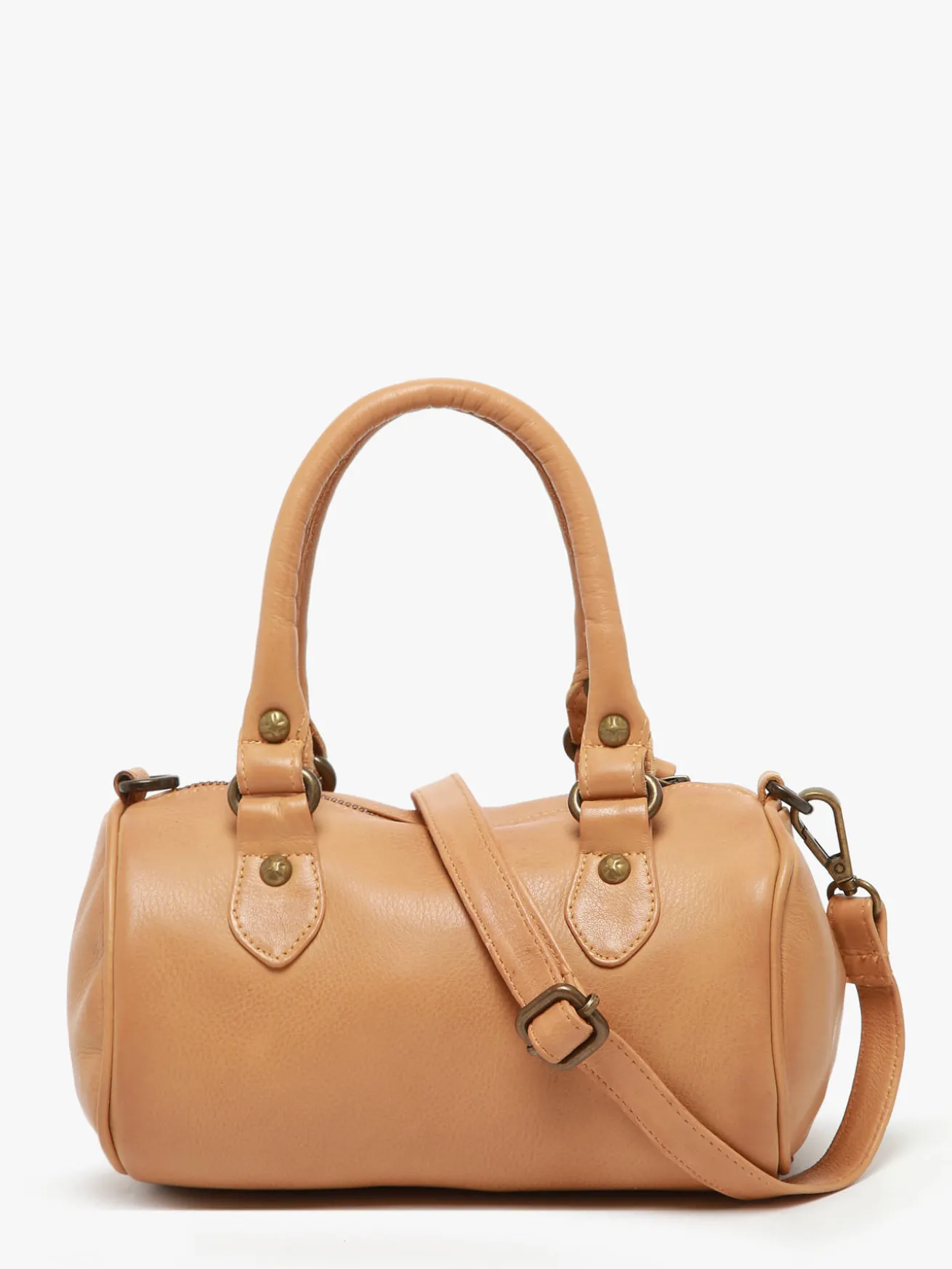 Sac bandoulière Strappy cuir BASILIC PEPPER