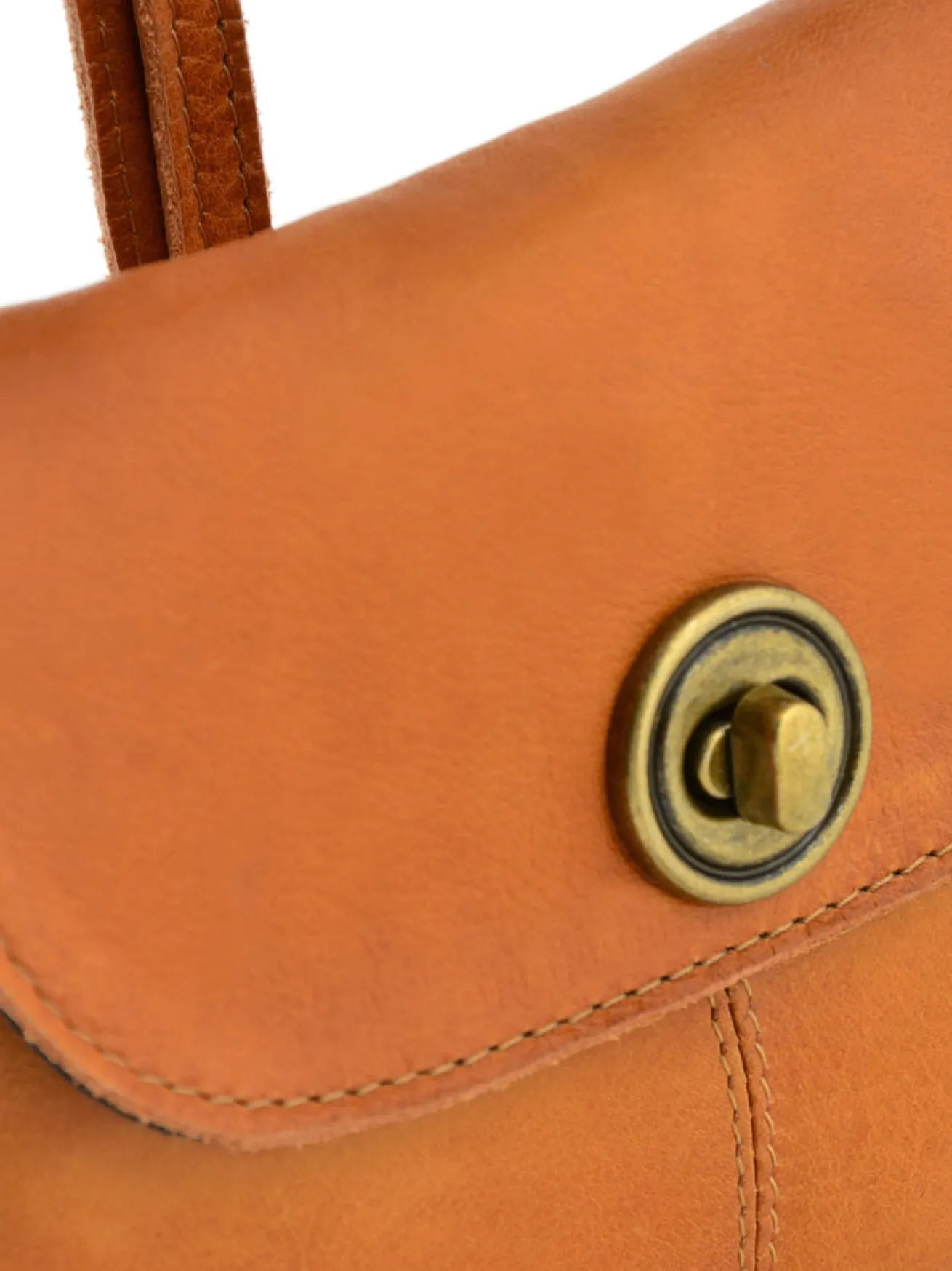 Sac bandoulière Totally royal cuir PIECES