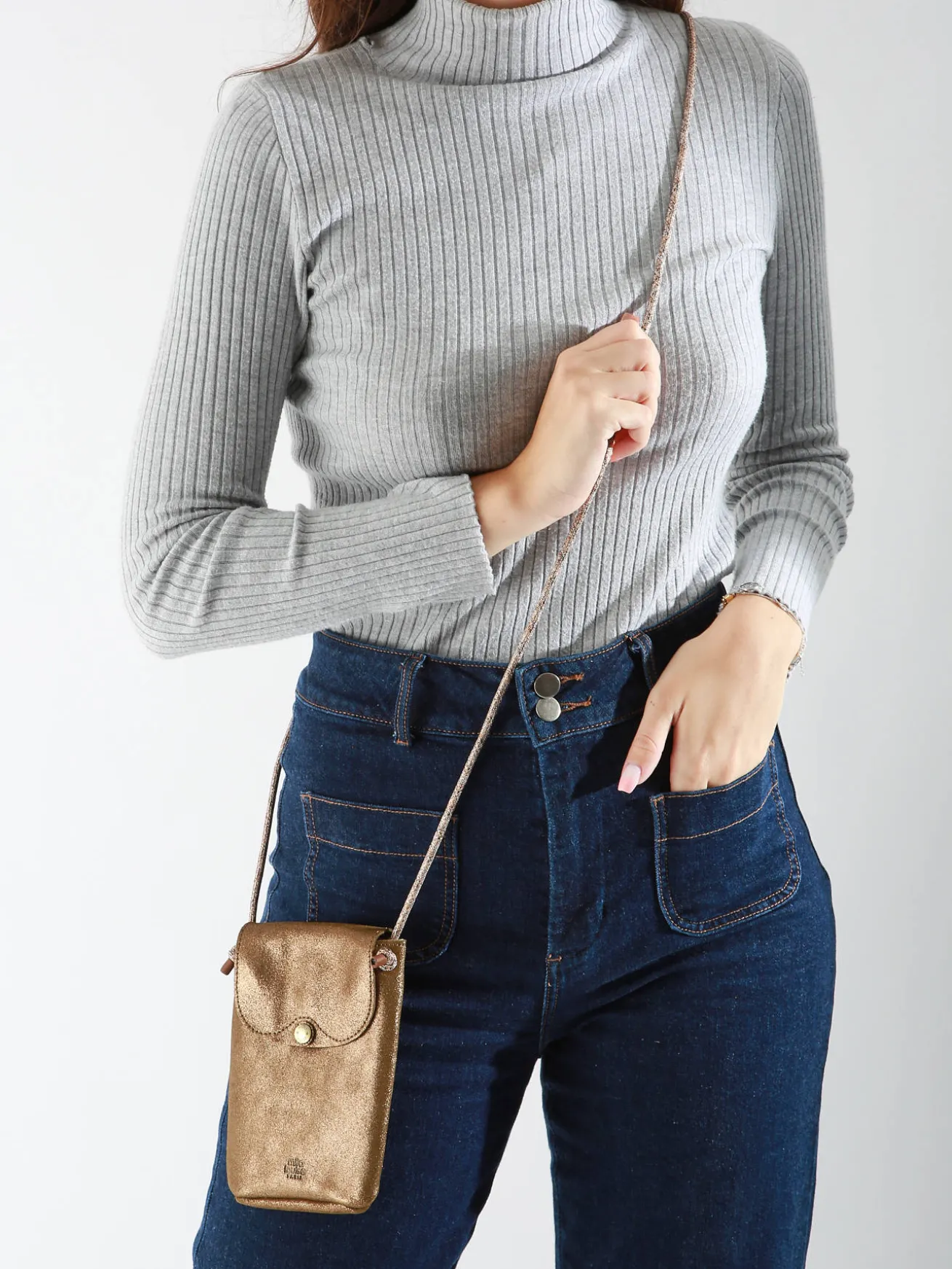 Sac bandoulière Vintage cuir MILA LOUISE