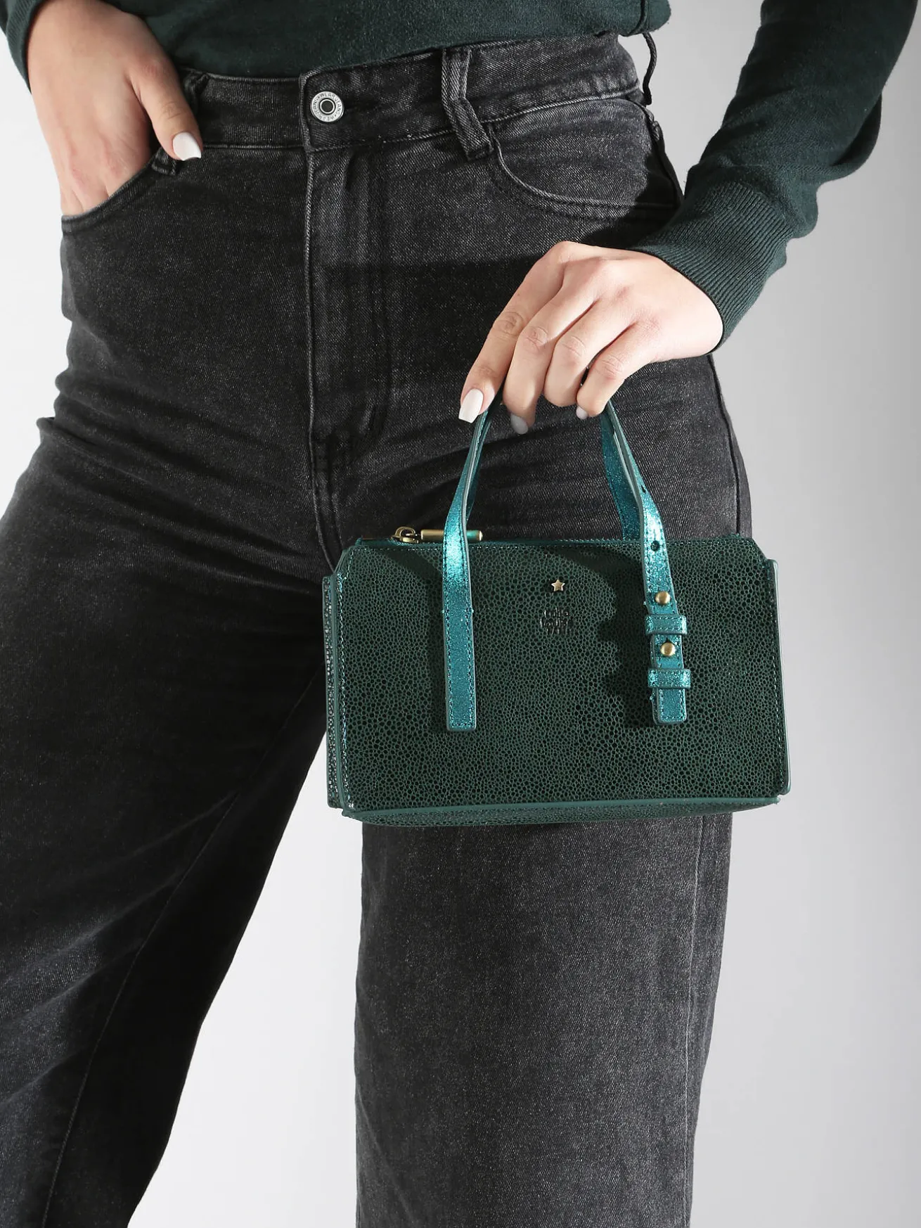 Sac bandoulière Vintage cuir MILA LOUISE