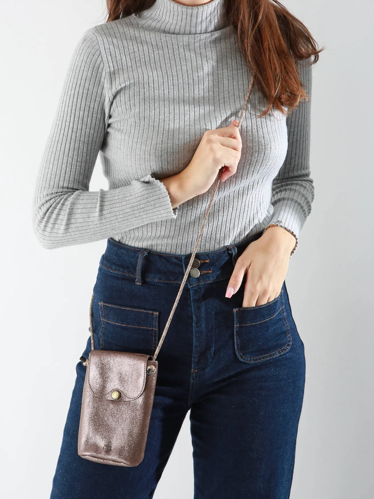 Sac bandoulière Vintage cuir MILA LOUISE