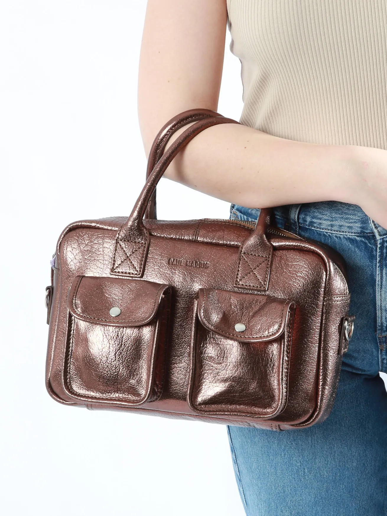 Sac bandoulière Vintage cuir PAUL MARIUS