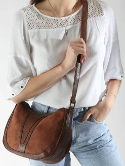 Sac bandoulière Winter velvet MINIPRIX