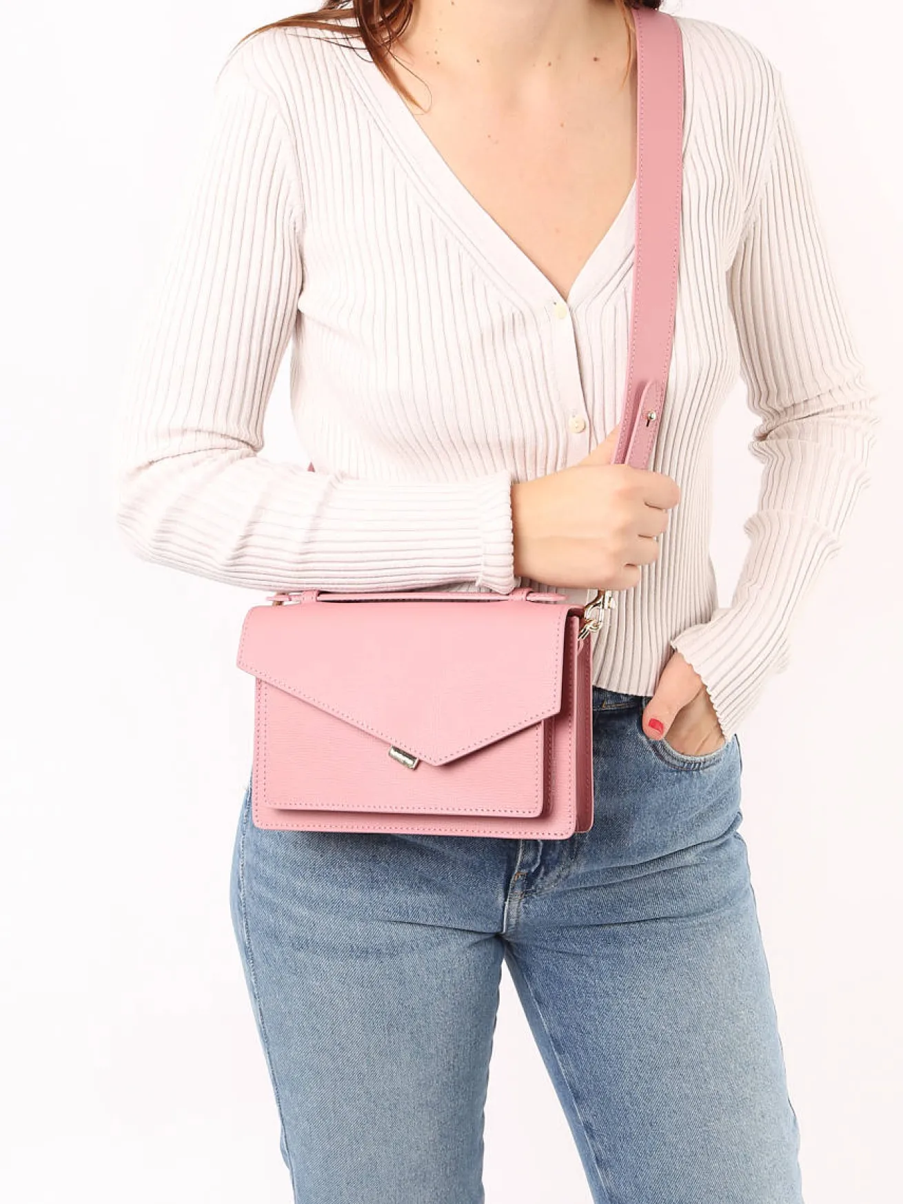 Sac bandoulière Zoe cuir LANCASTER