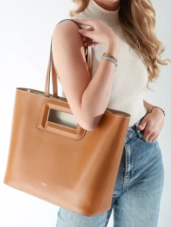 Sac cabas Angèle cuir LANCEL