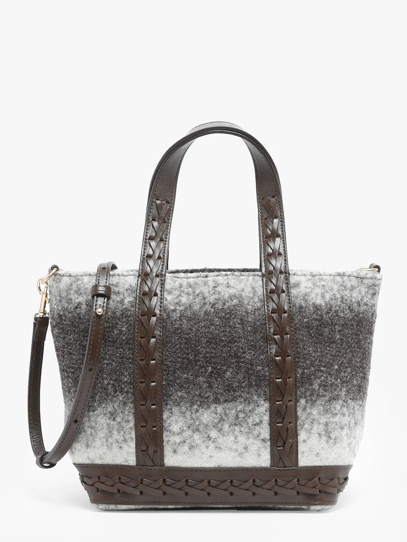 Sac cabas S en laine avec bandoulière VANESSA BRUNO