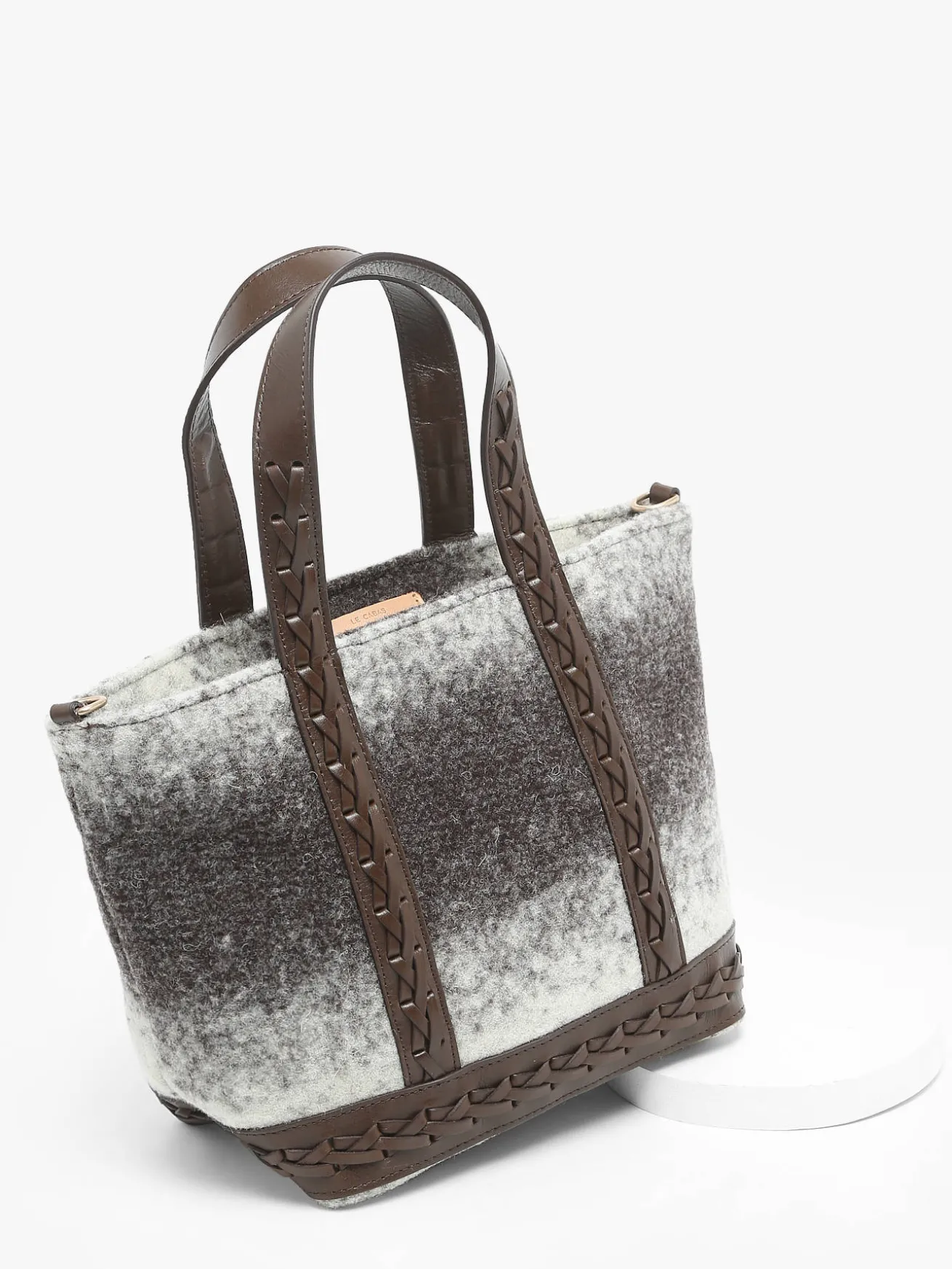 Sac cabas S en laine avec bandoulière VANESSA BRUNO