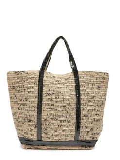 Sac Cabas XL raphia bicolore VANESSA BRUNO