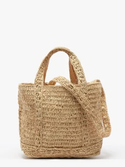 Sac cabas XS Raphia Fleuri VANESSA BRUNO