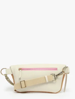 Sac ceinture Neufmille cuir daim façon tressé MARIE MARTENS