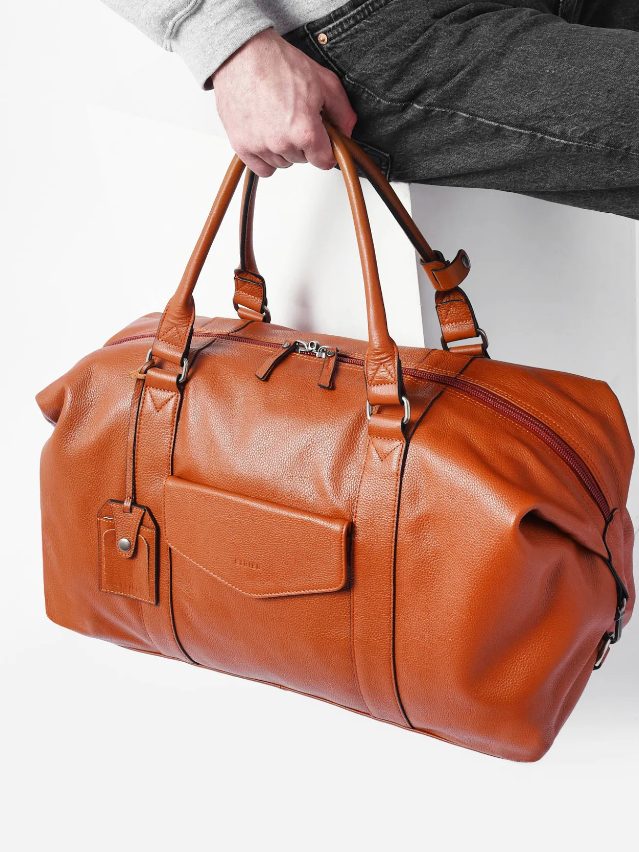 Sac de voyage cabine Flandres cuir ETRIER