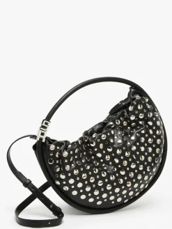 Sac Domino médium en cuir et studs SONIA RYKIEL