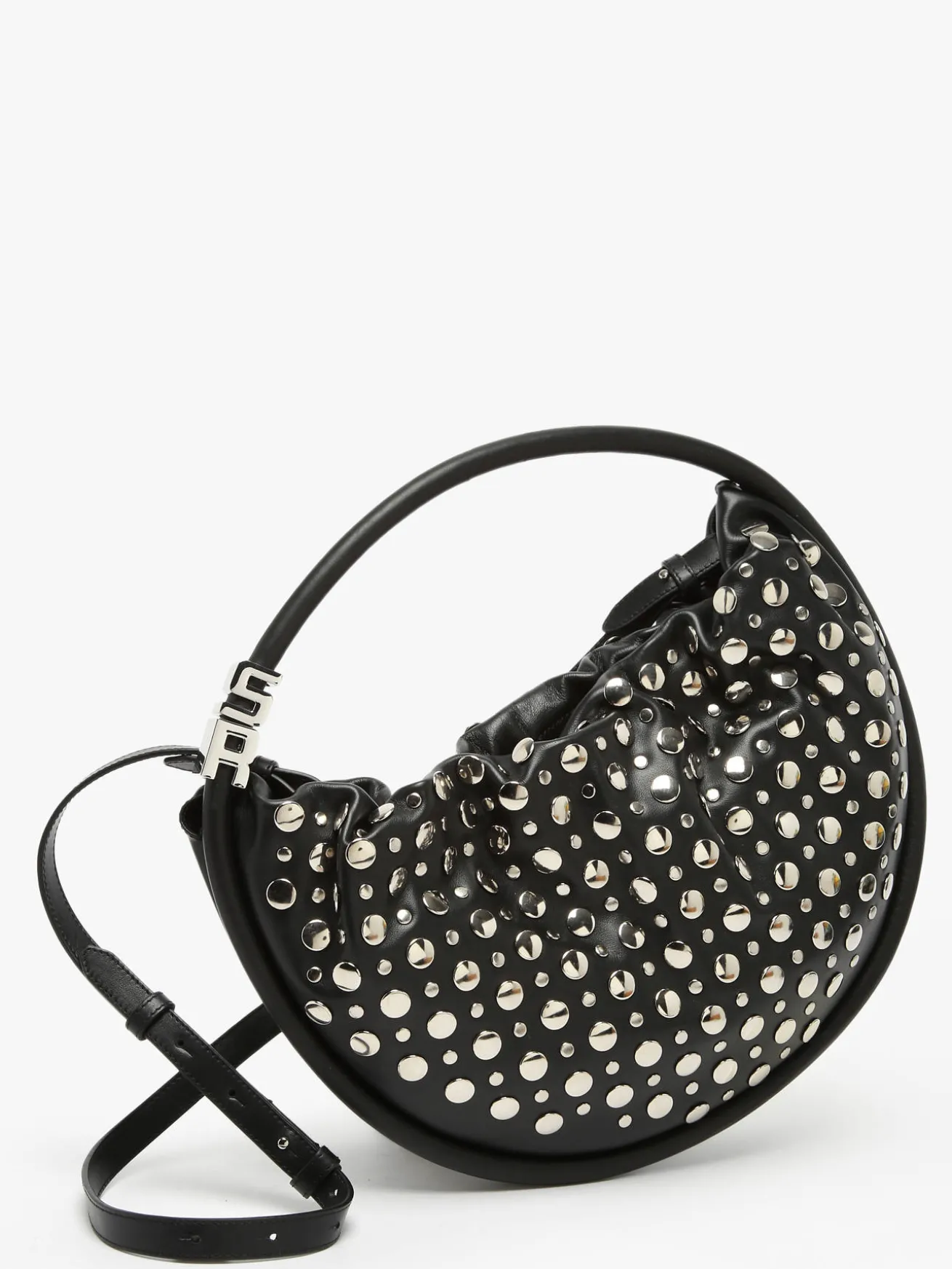 Sac Domino médium en cuir et studs SONIA RYKIEL