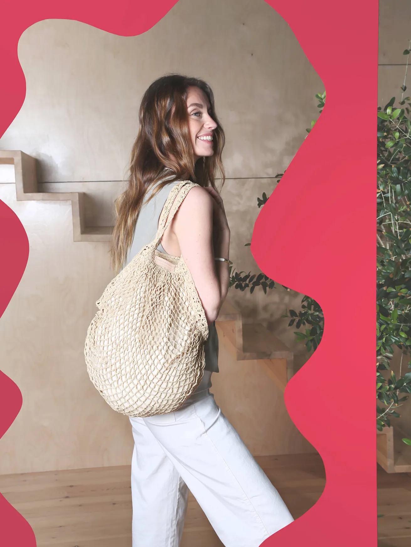 Sac filet en raphia VANESSA BRUNO