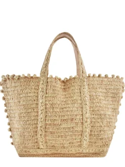 Sac Le Cabas Raphia pompon VANESSA BRUNO