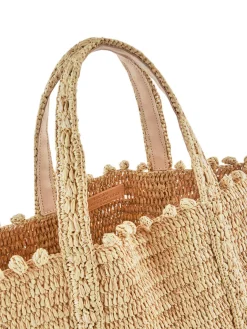 Sac Le Cabas Raphia pompon VANESSA BRUNO