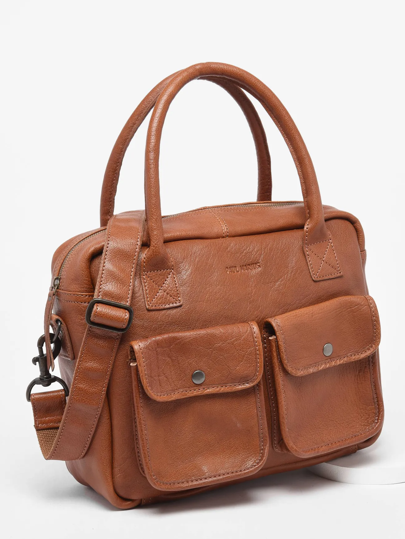 Sac Le Dandy A4 cuir PAUL MARIUS
