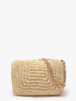 Sac Nano Moon Raphia Fleuri VANESSA BRUNO