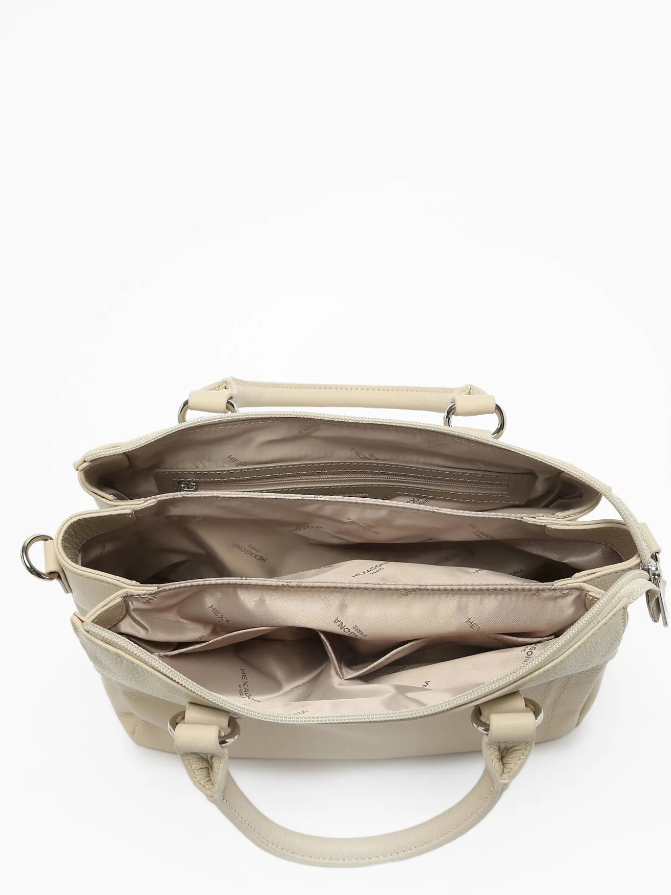 Sac porté main Confort cuir HEXAGONA
