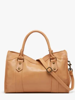 Sac porté main Cow cuir BASILIC PEPPER