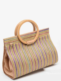 Sac porté main Eclipte raphia WOOMEN