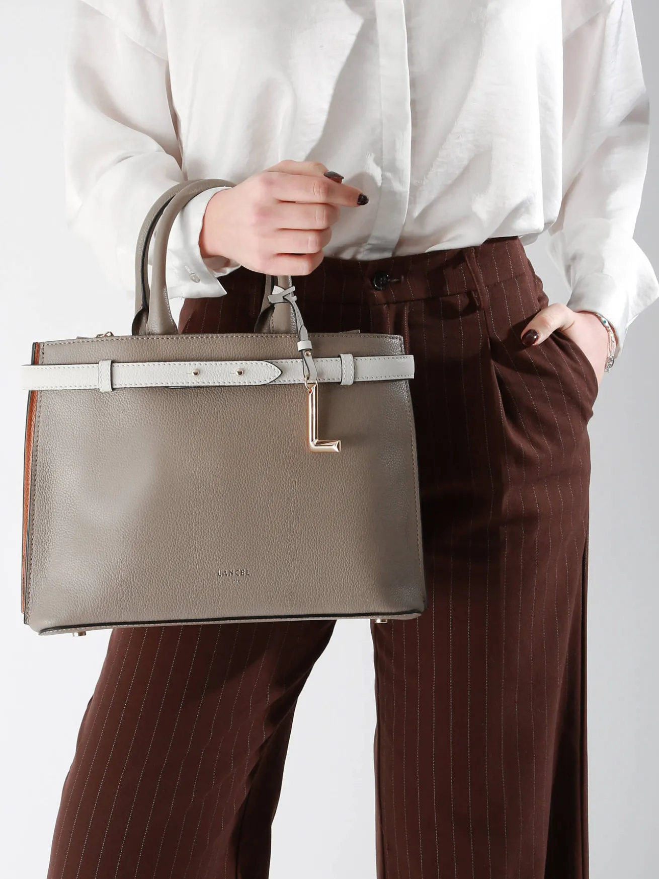 Sac porté main Faubourg cuir LANCEL
