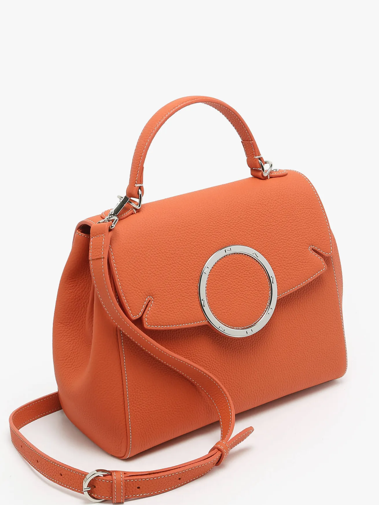 Sac porté main Ginkgo cuir NATHAN BAUME